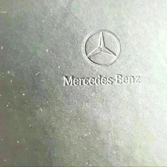 MERCEDES  BENZ CAR MANUAL BLACK POUCH - Picture 1 of 7